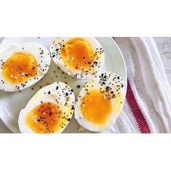 Nhiệt độ để luộc trứng bao nhiêu thì tái lòng đào hoặc chín hẳn?