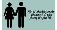 Một số khác biệt cơ bản giữa nam và nữ trên phương diện pháp luật