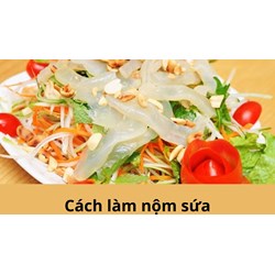 Các cách làm nộm sứa thơm ngon hấp dẫn đơn giản dễ làm