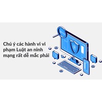 Chú ý các hành vi vi phạm Luật an ninh mạng rất dễ mắc phải