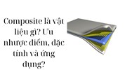Composite là vật liệu gì? Ưu nhược điểm, đặc tính và ứng dụng?