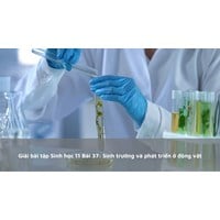 Giải bài tập Sinh học 11 Bài 37: Sinh trưởng và phát triển ở động vật