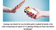 Quảng cáo thuốc lá xuyên biên giới có phải là hành vi bị cấm trong hợp tác quốc tế về phòng chống tác hại của thuốc lá không?