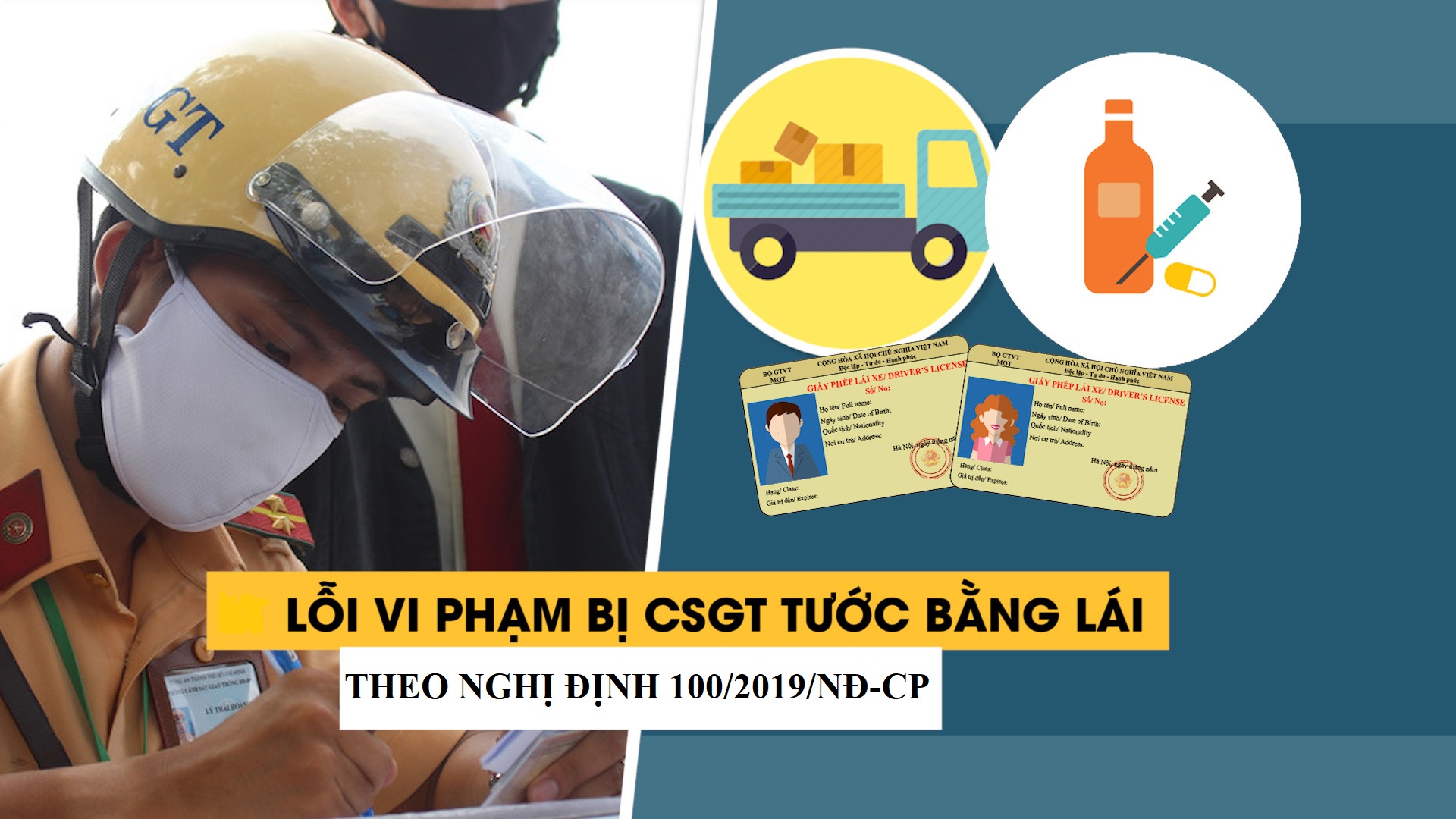 Tước giấy phép lái xe