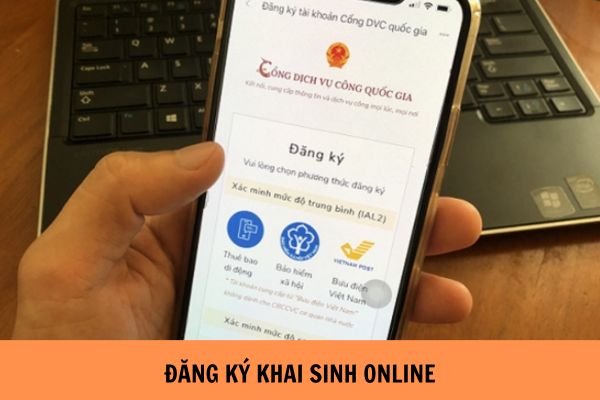 Cấp giấy khai sinh